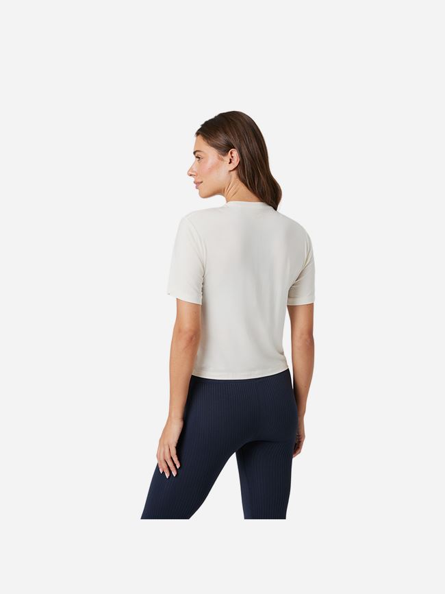 Björn Borg Studio Soft Cropped T-shirt Dam