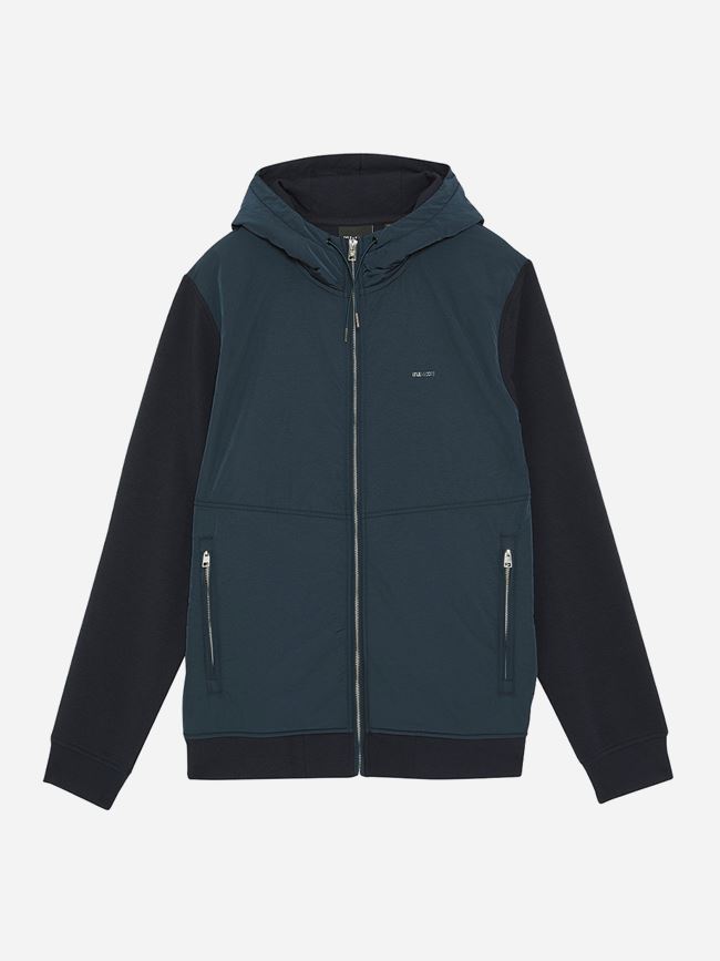 Lyle & Scott Half Raglan Hybrid Hoodie herr