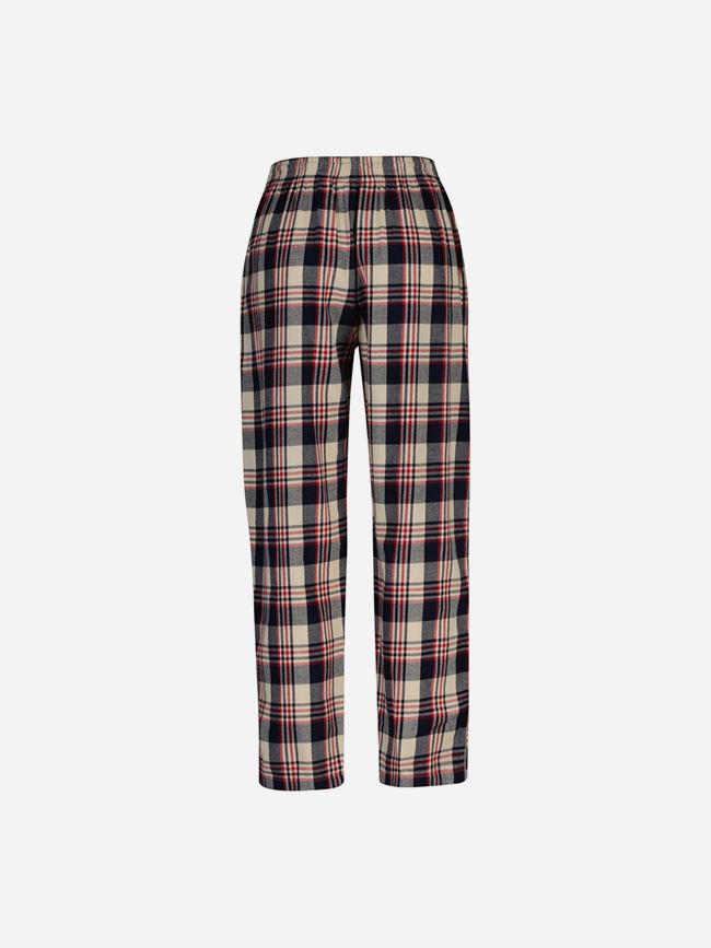 GANT CHECKED FLANNEL PAJAMA PANTS junior