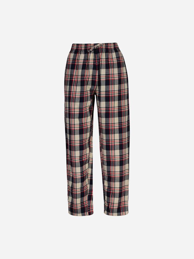 GANT CHECKED FLANNEL PAJAMA PANTS junior
