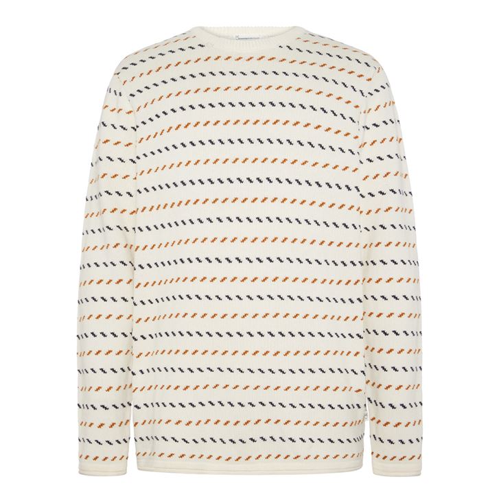 Knowledge Cotton Organic Cotton Jacquard Knit RWS herr