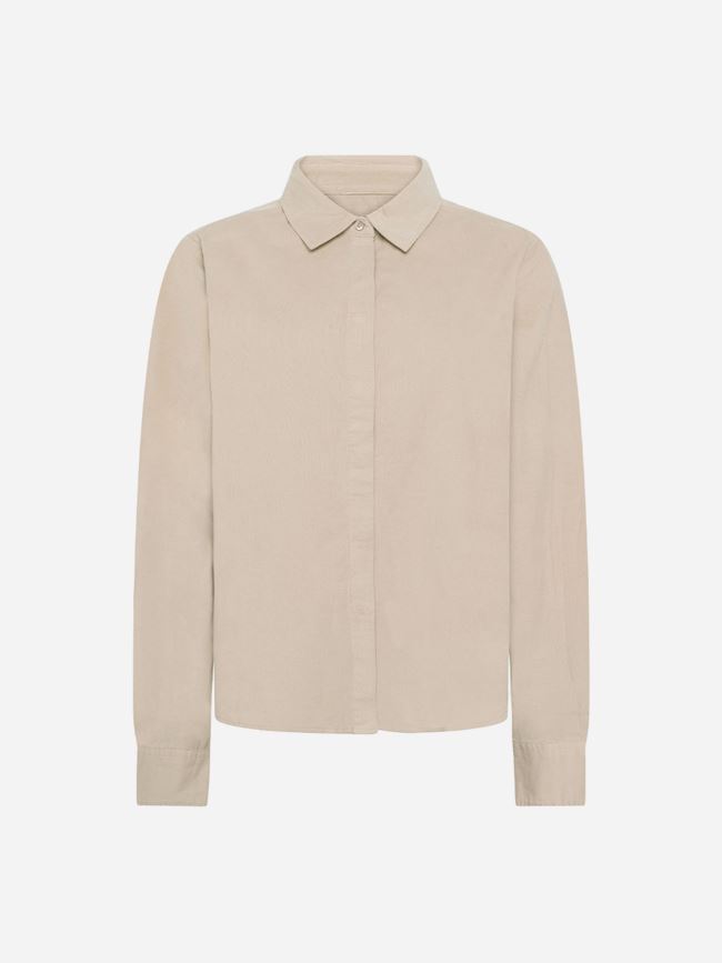 Knowledge Cotton Organic Cotton Corduroy Shirt GOTS dam