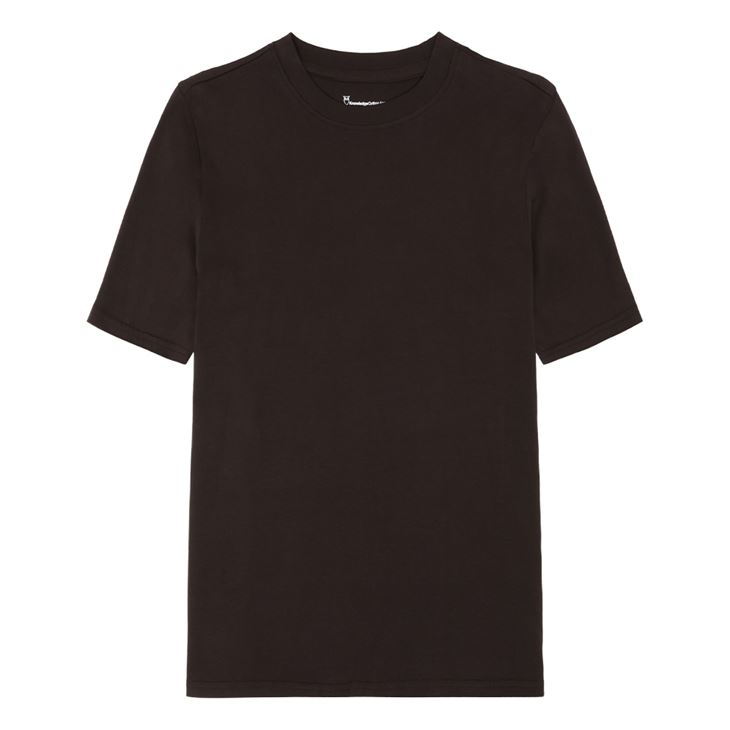 Knowledge Cotton Basic pima cotton t-shirt - GOTS/Vegan dam