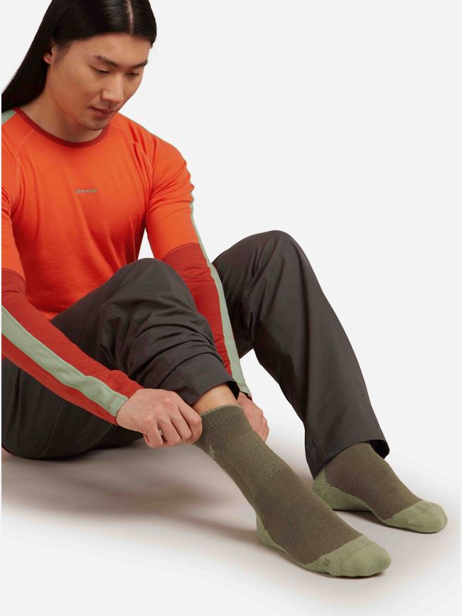 Icebreaker Merino Hike+ Medium Crew herr