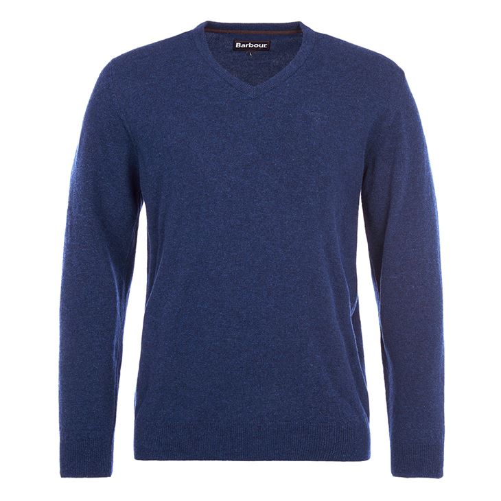 Barbour Essential V-neck Wool Jumper Herr