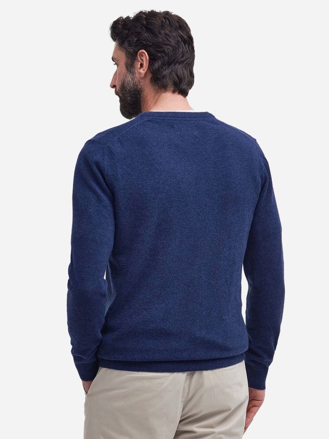 Barbour Essential V-neck Wool Jumper Herr