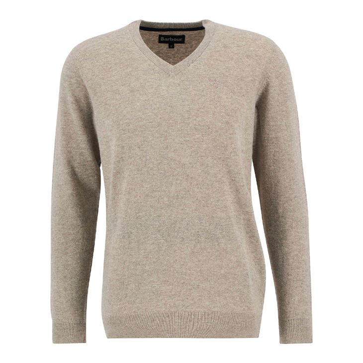Barbour Essential V-neck Wool Jumper Herr
