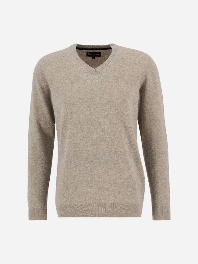 Barbour Essential V-neck Wool Jumper Herr