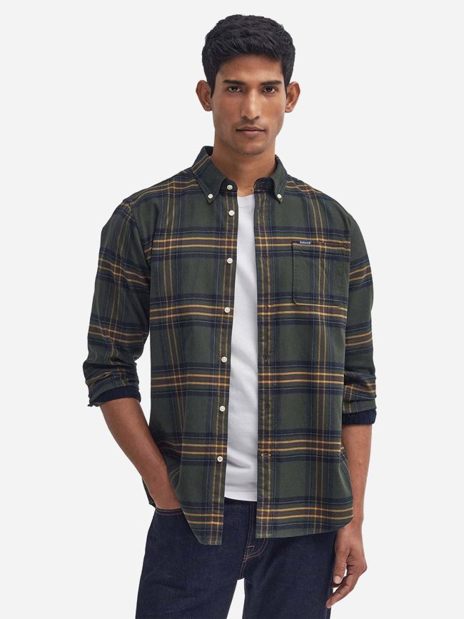Barbour Portdown Tailored Checked Shirt herr