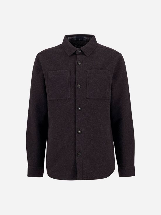 Barbour Marlow Tailored Wool Blend Overshirt herr
