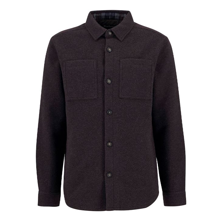 Barbour Marlow Tailored Wool Blend Overshirt herr