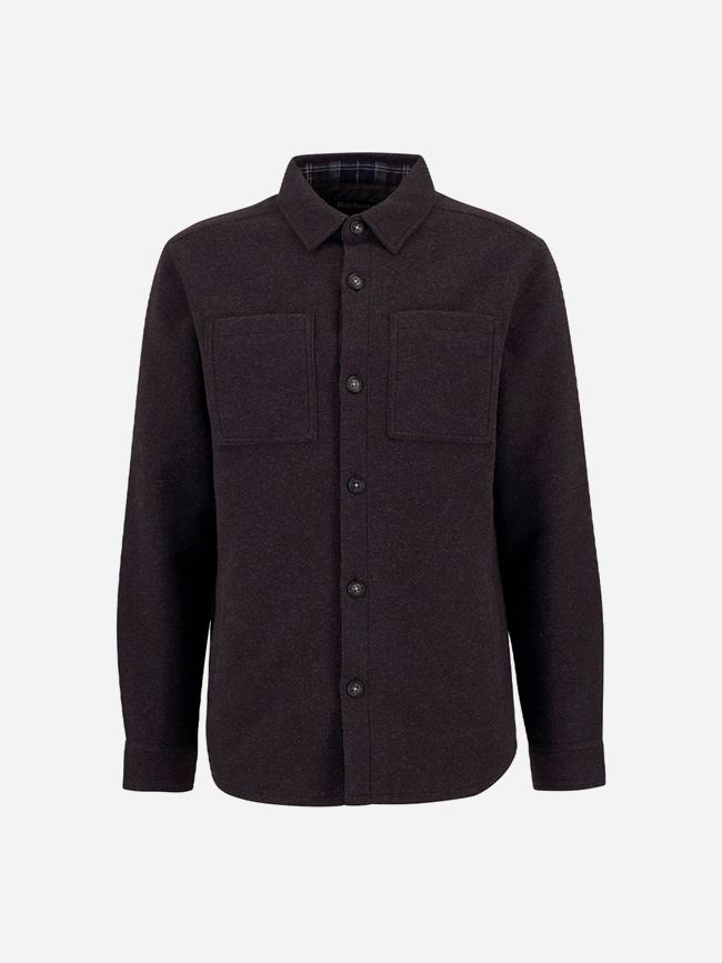 Barbour Marlow Tailored Wool Blend Overshirt herr