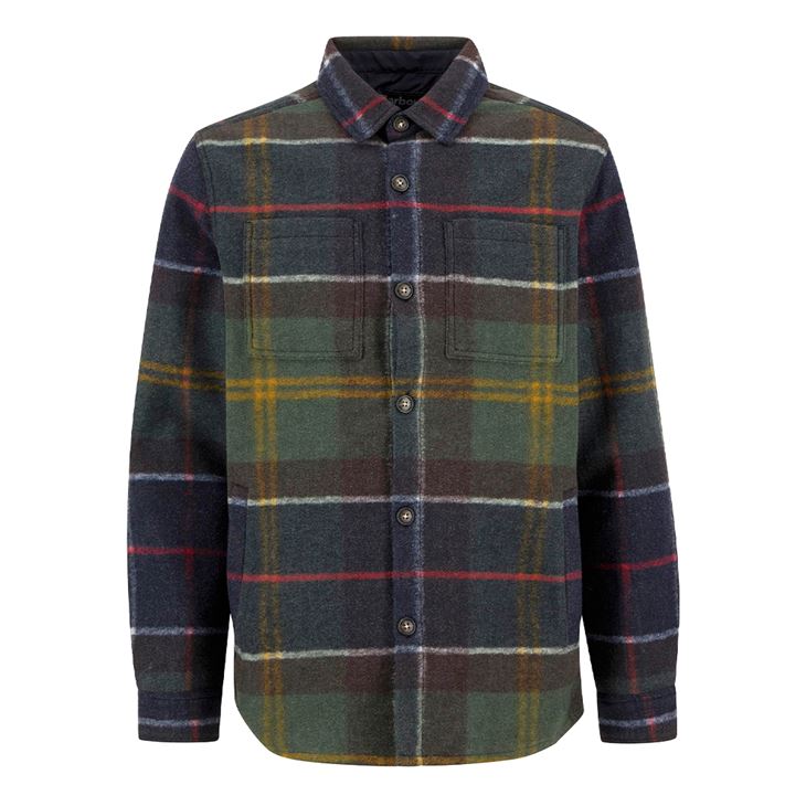 Barbour Chapter Tailored Check Overshirt herr