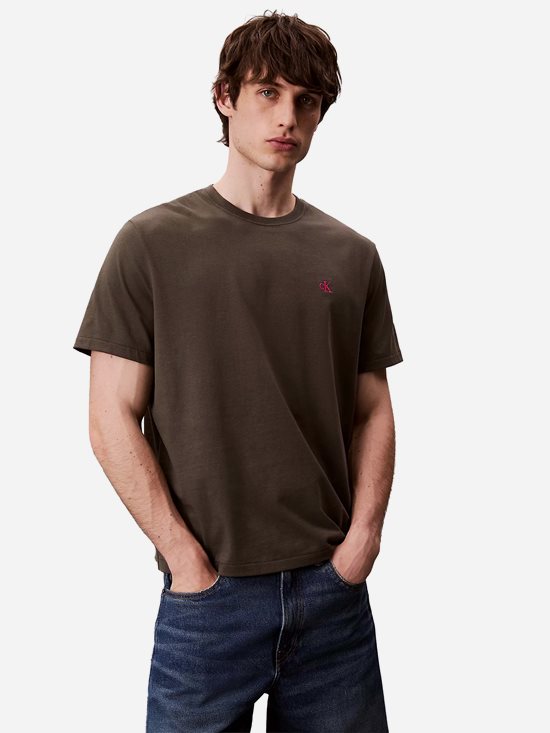 Calvin Klein Embroidered Monogram Relaxed T-Shirt herr