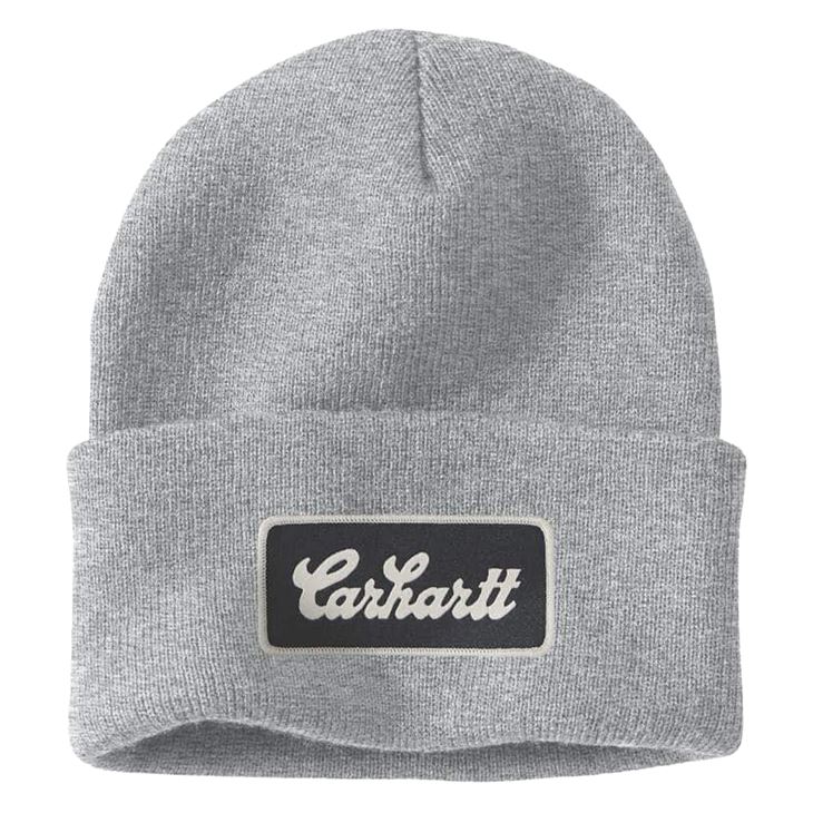 Carhartt Knit Cuffed Script Patch Beanie