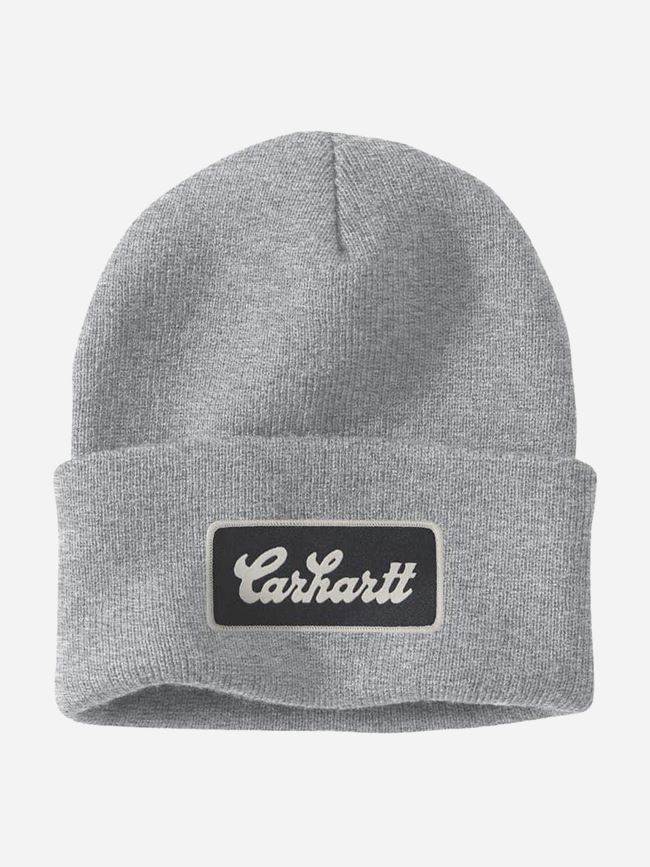 Carhartt Knit Cuffed Script Patch Beanie