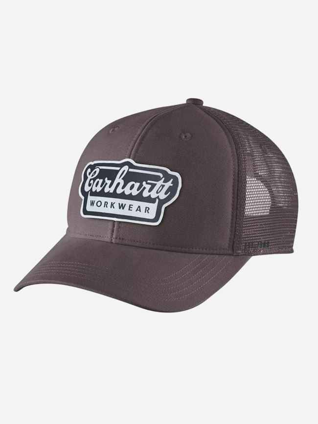 Carhartt Rugged Flex™ Twill Mesh-Back Script Patch Cap