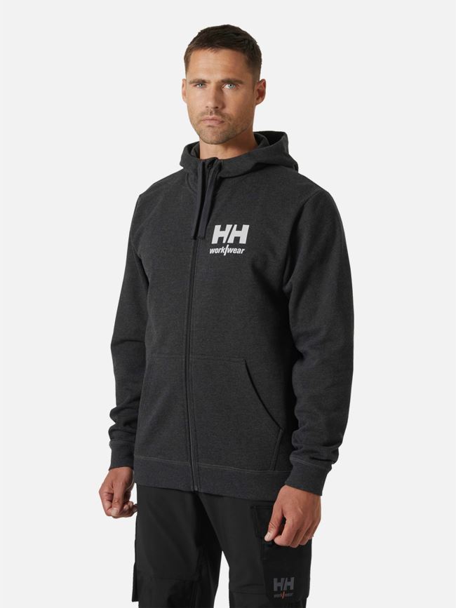 Helly Hansen Workwear CLASSIC LOGO ZIP HOODIE herr