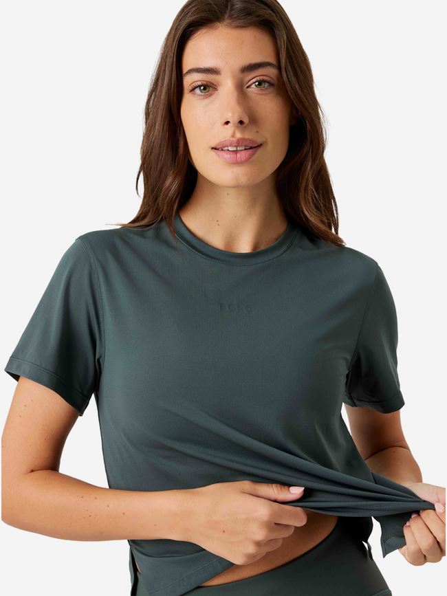 Björn Borg BORG CROPPED T-SHIRT DAM