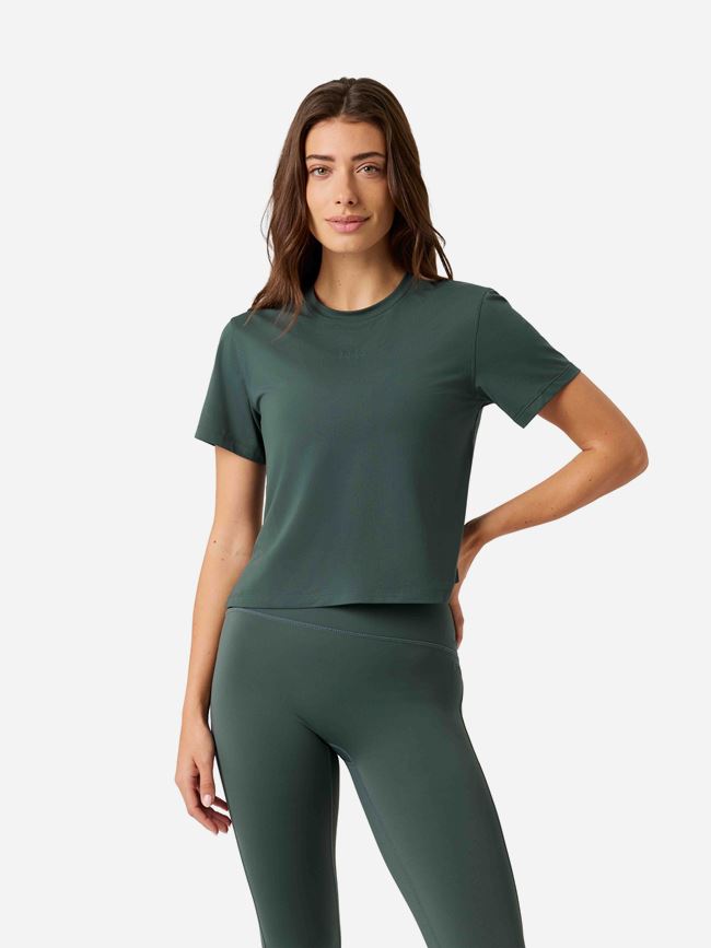 Björn Borg BORG CROPPED T-SHIRT DAM