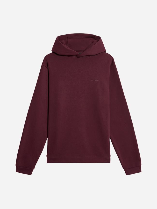 Lyle & Scott Logo Brushback Pullover Hoodie Herr