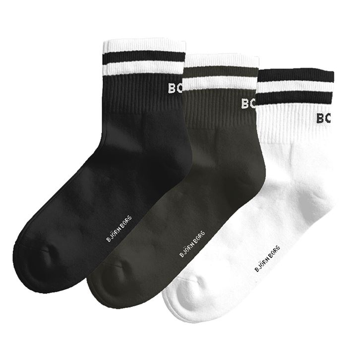 Björn Borg CLASSIC MID ANKLE SOCK 3-PACK