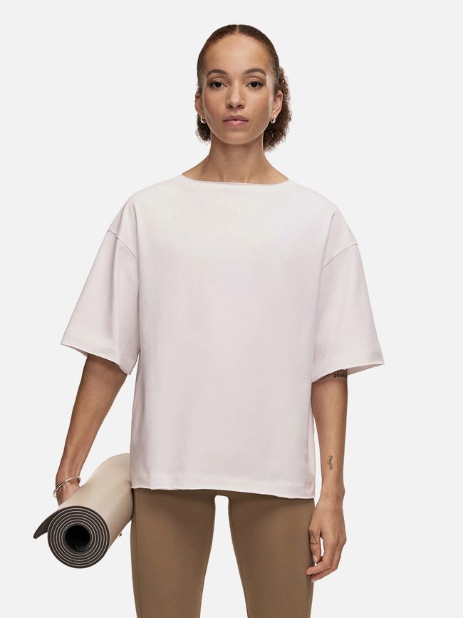 Casall Heavy Cotton Relaxed Tee dam