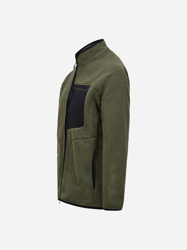 Peak Performance NatureRush Pile Zip Jacket Herr