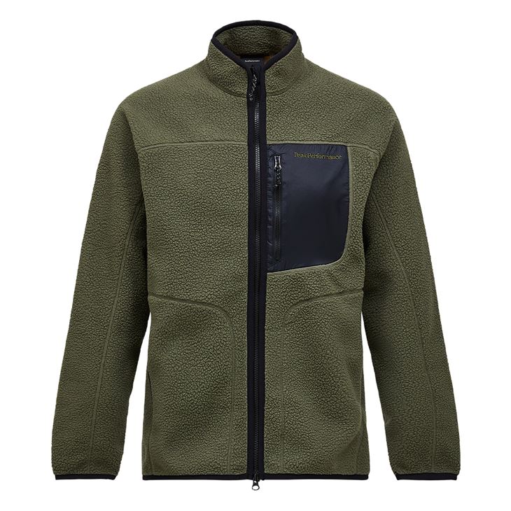Peak Performance NatureRush Pile Zip Jacket Herr