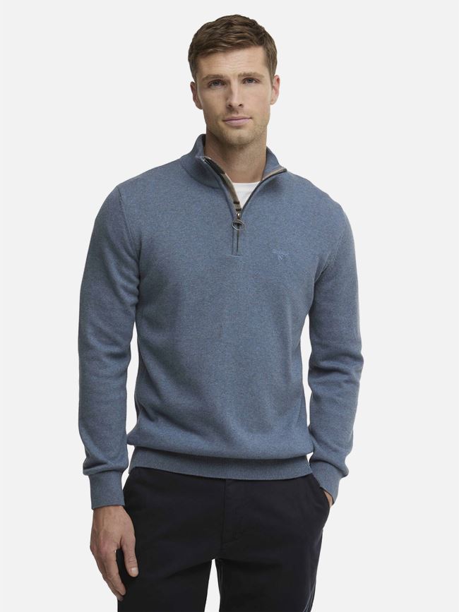 Barbour Cotton Half zip herr