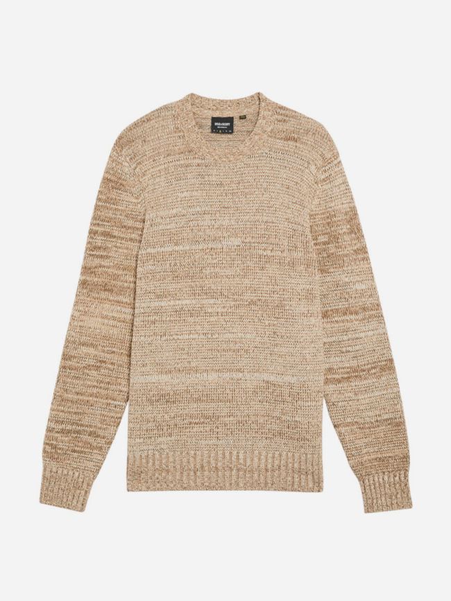 Lyle & Scott Multi Marl Crew Neck Jumper Herr