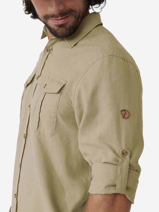Fjällräven Övik Travel Shirt LS Herr