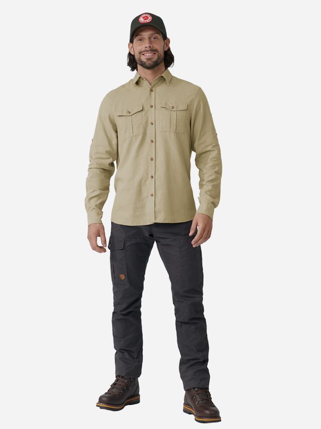 Fjällräven Övik Travel Shirt LS Herr