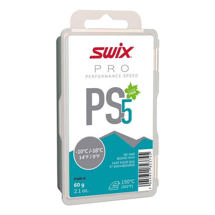 Swix PS5 Turquoise -10°C/-18°C 60g