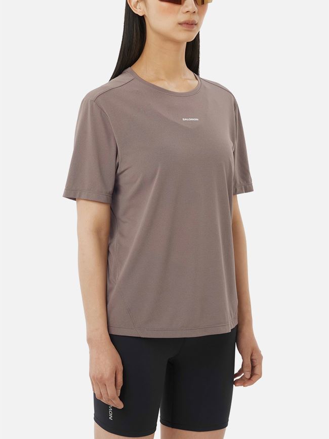 Salomon Shakeout Core Tee Dam