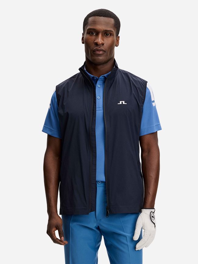 J.Lindeberg Ash Light Packable Vest Herr