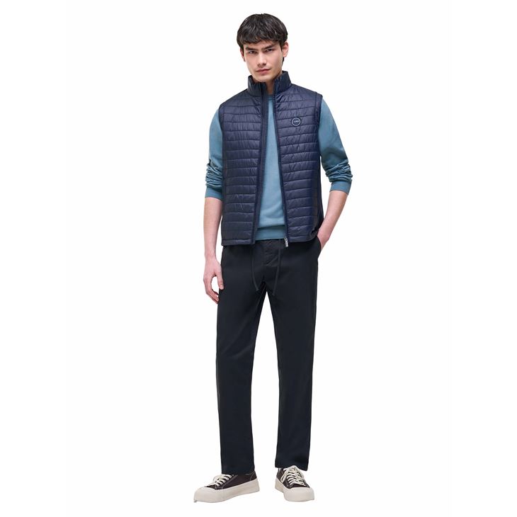 Colmar Vest with knit inserts Herr
