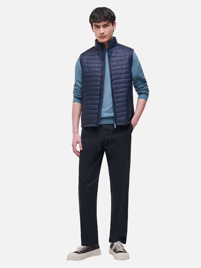Colmar Vest with knit inserts Herr