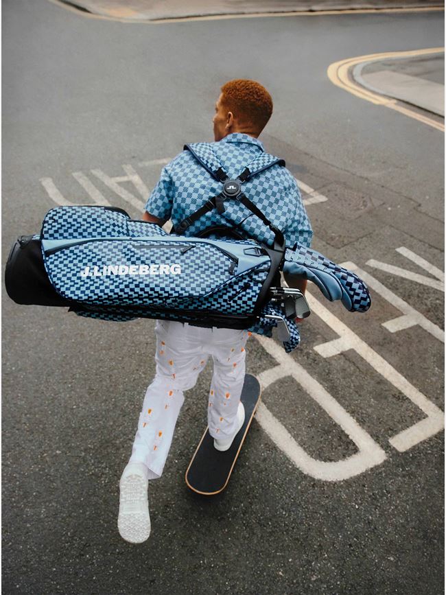 J.Lindeberg Play Stand Bag Printed