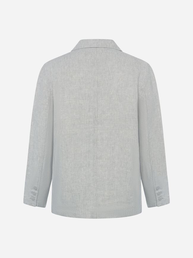Knowledge Cotton Linen blazer herr