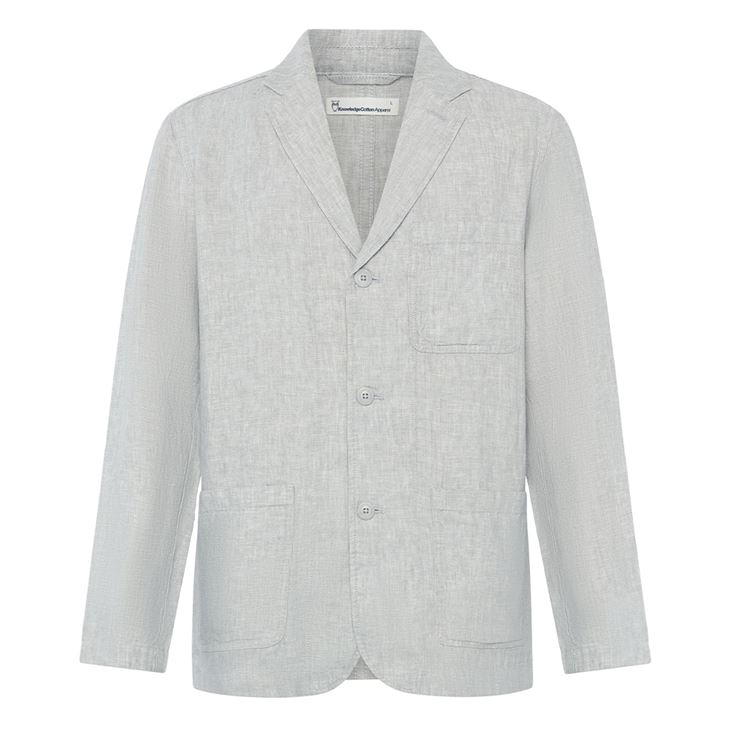 Knowledge Cotton Linen blazer herr