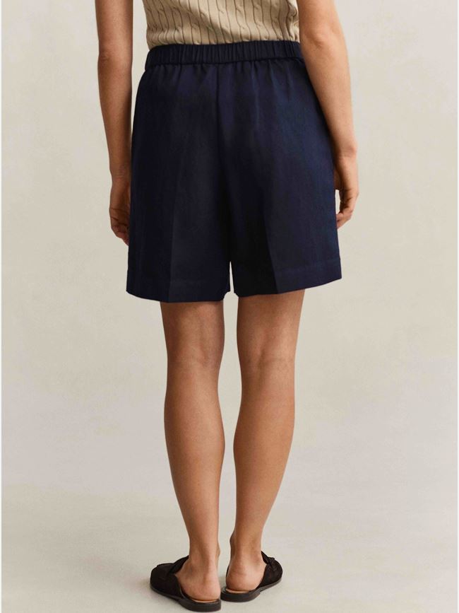 GANT LINEN BLEND PULL ON SHORTS DAM