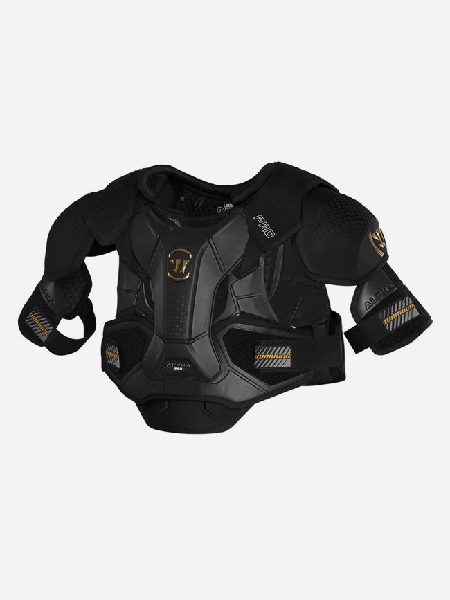 Warrior Alpha Pro Shoulder Pads Senior