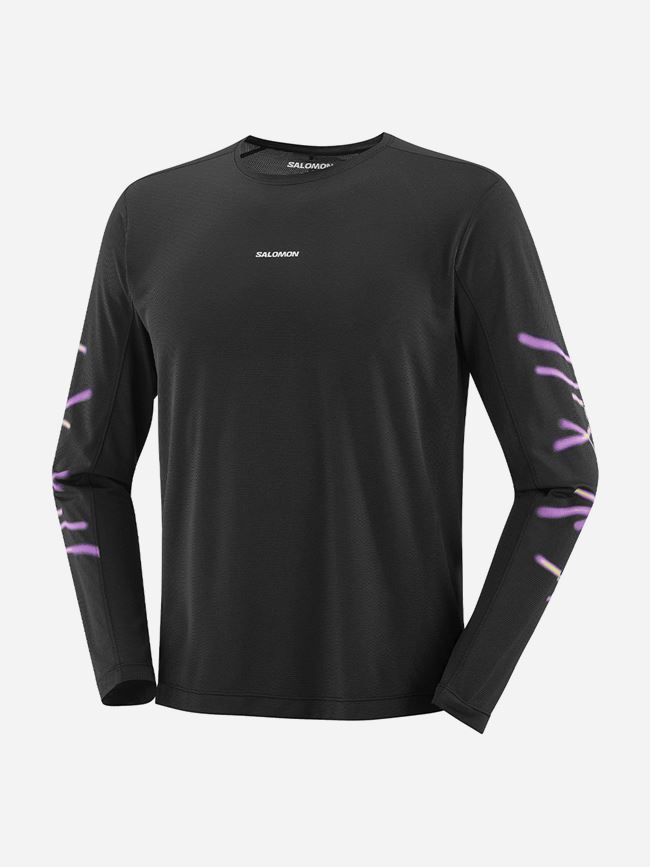 Salomon SHKout CORE LS TEE GFX HERR