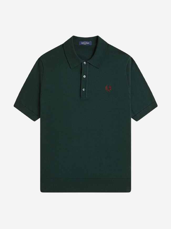 Fred Perry COTTON KNITTED SHIRT HERR