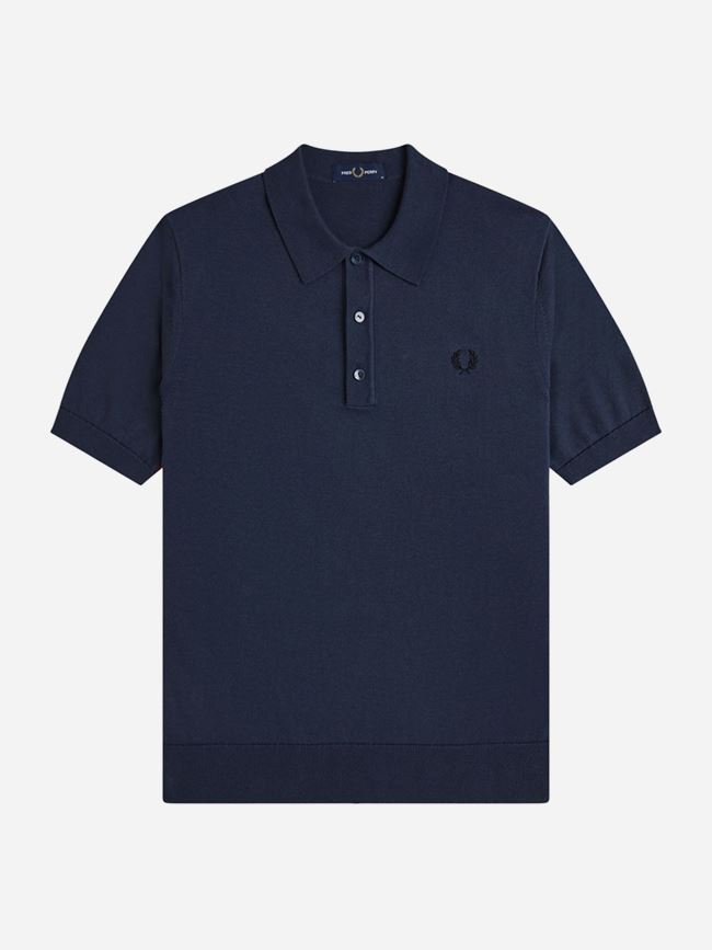 Fred Perry COTTON KNITTED SHIRT HERR