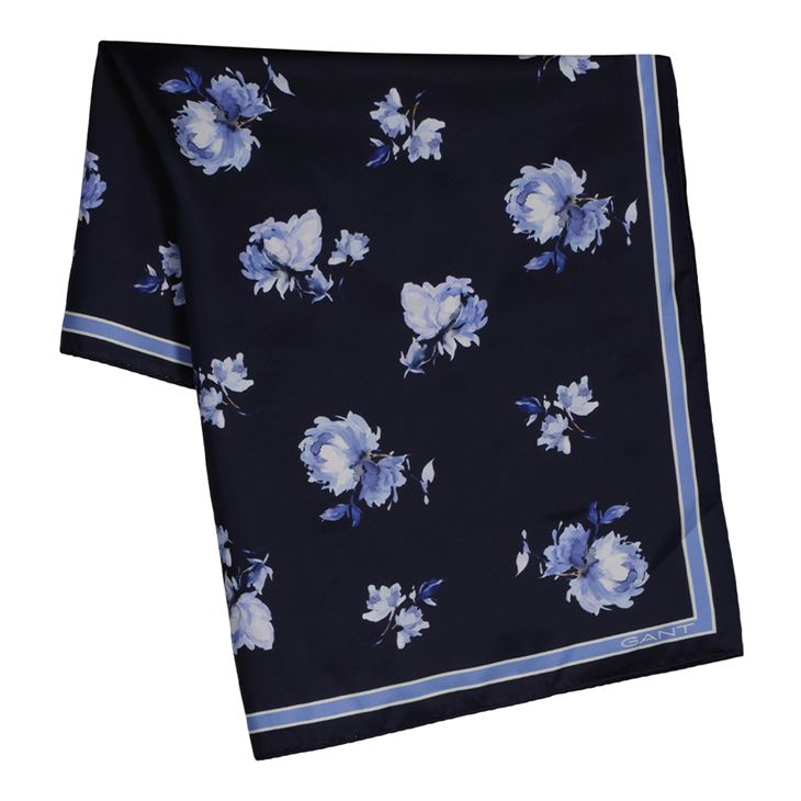 GANT FLORAL PRINT SILK SCARF