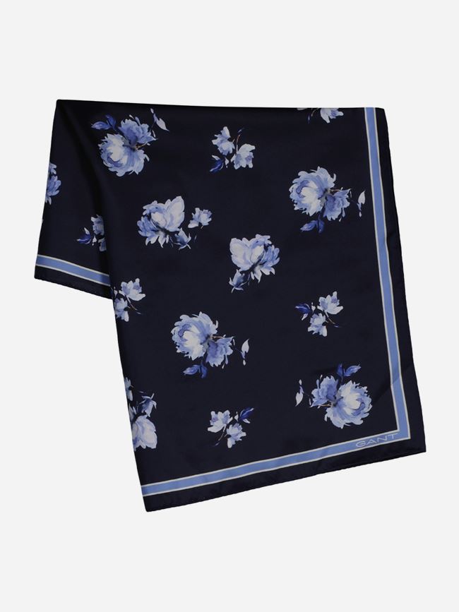 GANT FLORAL PRINT SILK SCARF