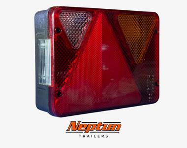 BAKLYKTA HÖGER, MED BACKLAMPA (KOMPLETT)