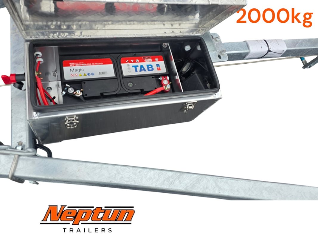 Neptun Trailers - EL-VINCH KOMPLETT KIT/LÅDA 2000kg